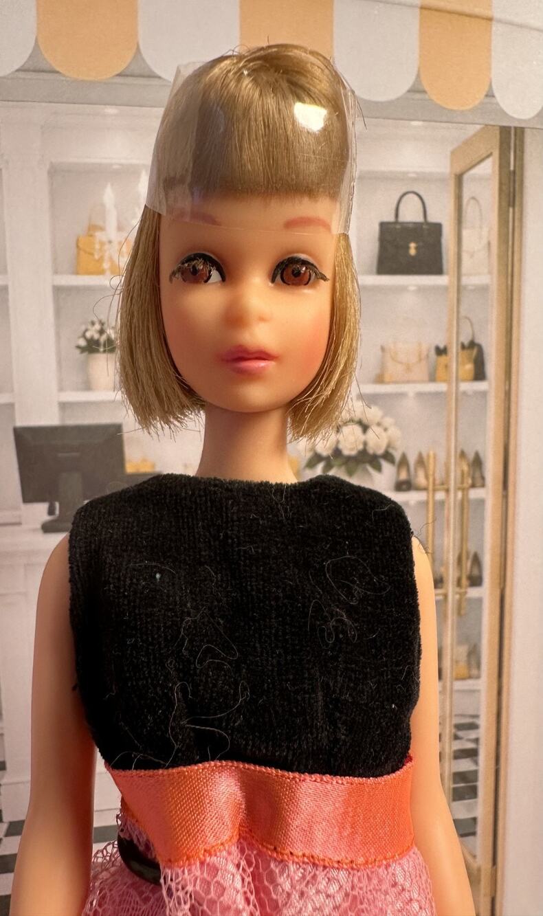 Vintage Mattel Japan Barbie Francie Doll #1130 1960s Bend Leg